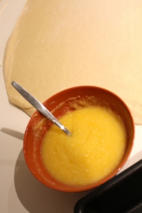 Vulling van suiker, boter en citroenrasp maken