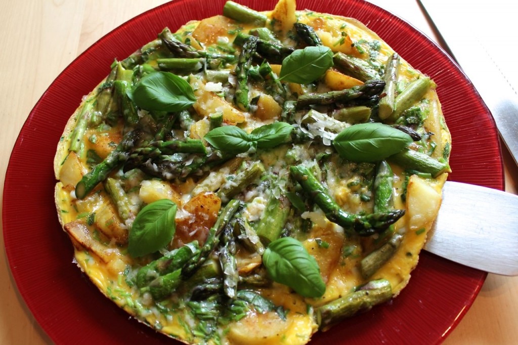 Zes onmisbare recepten met asperges: Tortilla met groene asperges
