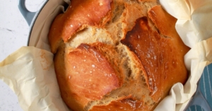 Supergemakkelijk brood zonder kneden-Facebook / www.eenlepeltjelekkers.be