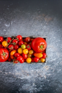 Veelkleurige tomaten / www.eenlepeltjelekkers.be