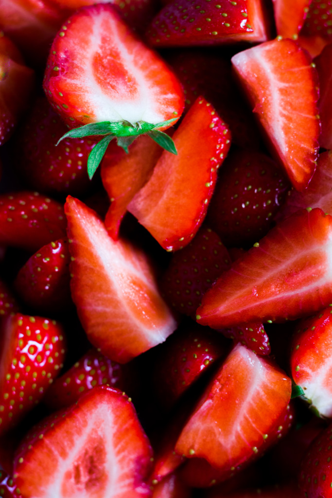 Aardbeien - close-up / www.eenlepeltjelekkers.be