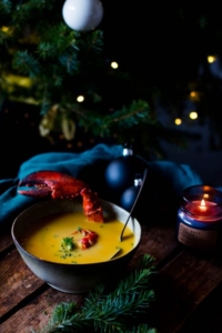 The BBQ Bastard Kerst kreeft soep / www.eenlepeltjelekkers.be