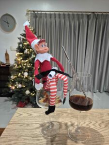 Elf on a shelf Kim's Kitchen