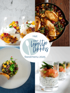 Een lepeltje lekkers feestmenu 2025