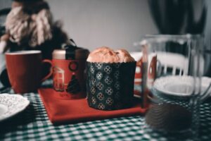 kersttafel met kerstontbijt