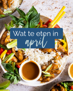 Wat te eten in april